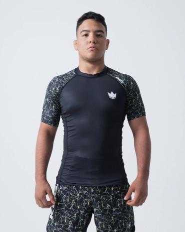 Kingz lightning Rashguard -black
